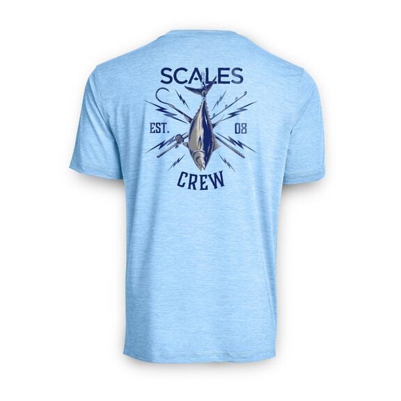 Men's Blue Gold Tech Shirt image number 0
