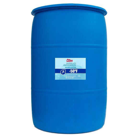 -50&deg;F Marine & RV Water System Glycol/Alcohol Antifreeze, 55 Gallon image number 0