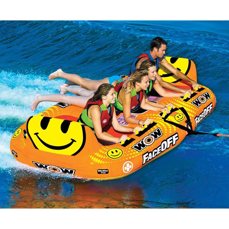 Faceoff 4 Person Towable Tube image number 1