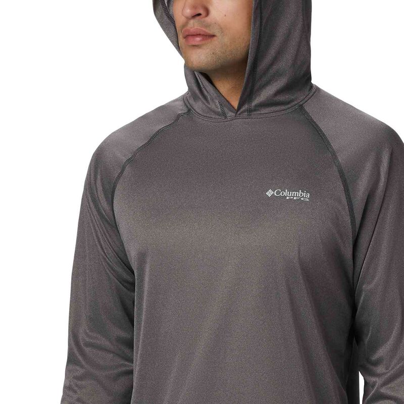 Men's Terminal Tackle™ Heather Hooded Shirt image number 3