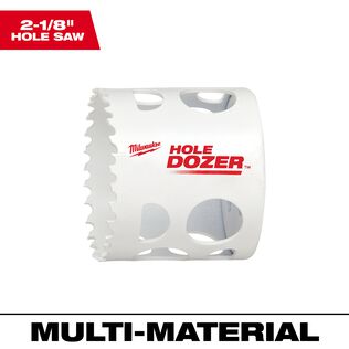 2-1/8" HOLE DOZER&trade; Bi-Metal Hole Saw