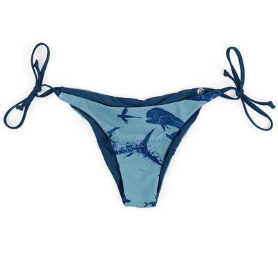Women's Gyotaku Key West Reversible Tie Side Bikini Bottoms