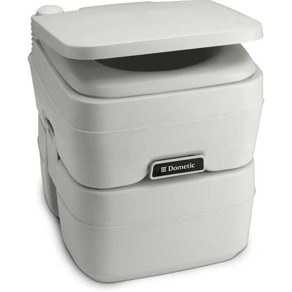 DOMETIC SaniPottie 960 Series Portable 5 Gal. Toilet Platinum