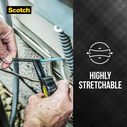 Scotch&reg; Super 33+ Vinyl Electrical Tape, 3/4" x 66', Black image number 4