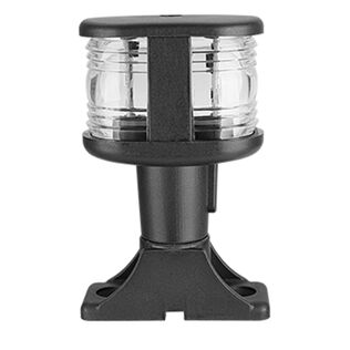SEAFLO 4" LED Combination All-Round and Masthead Pole Light, Fixed Mount, 2 Nautical Miles Visibility, Black (01-Series)