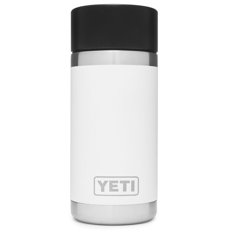 Yeti 12 oz Rambler with Hotshot Cap Vacuum Insulated off white color