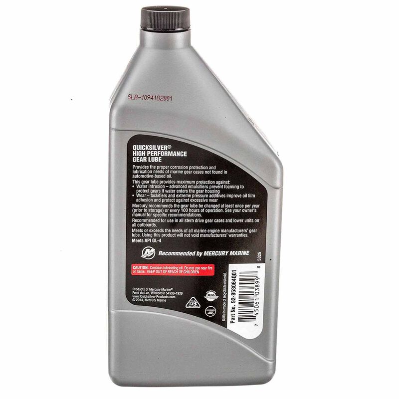 858064Q01 SAE 90 High Performance Gear Lube , 32 oz image number 1