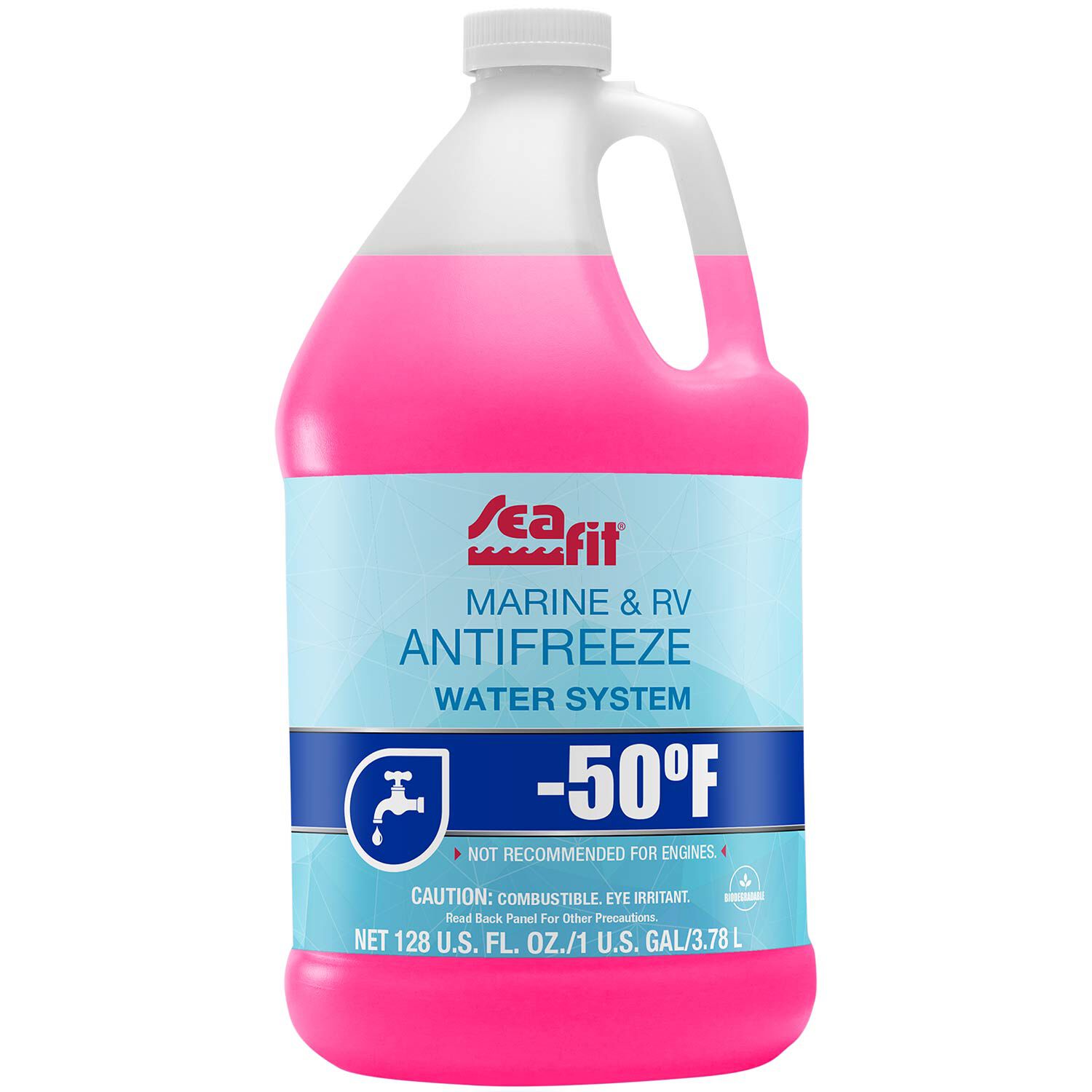 -50°F Marine & RV Water System Glycol/Alcohol Antifreeze, Gallon