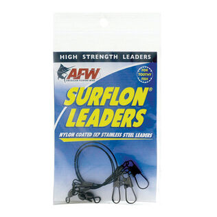 12" Surflon Nylon Coated Leaders, 3-Pack
