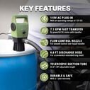 Telescopic 120v AC Electric Drum Pump image number 4