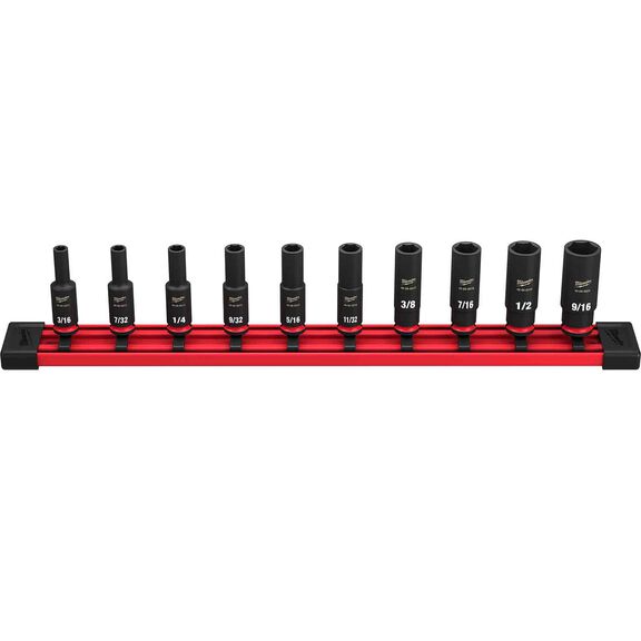 SHOCKWAVE&trade; Impact Duty&trade; SAE Deep 6 Point Socket Set, 10 Piece image number 0
