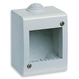 Vimar Idea IP40 Enclosure Surface Mount 2-Module Grey