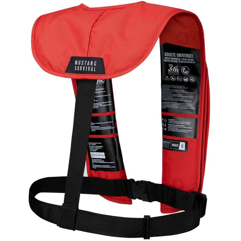 M.I.T. 70 Manual Inflatable Life Jacket image number 2