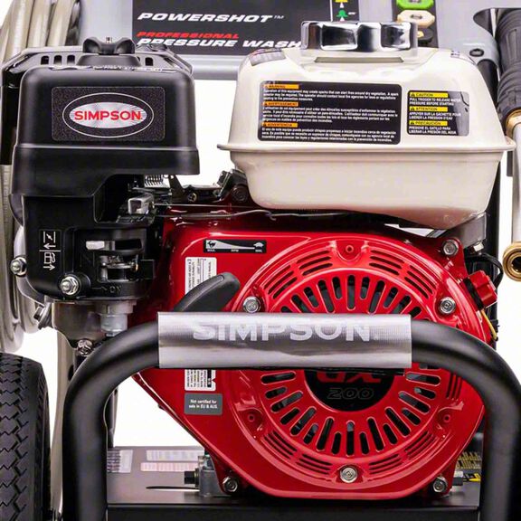 3600 PSI at 2.5 GPM HONDA GX200 with AAA Triplex Pump Cold Water Professional Gas Pressure Washer image number 5