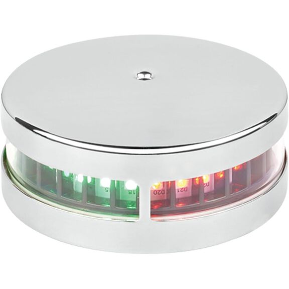 SEAFLO 02 Series Bi-Color Bow LED Navigation Light 10-30V 2NM Horizontal Mount image number 0