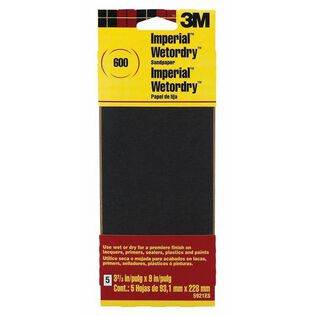 Imperial&trade; Wetordry&trade; Sandpaper, 600 grit