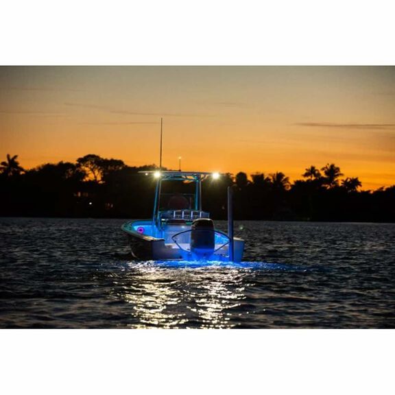 Capri3 Spreader Floodlights, 1,200 Lumen, White Housing image number 2