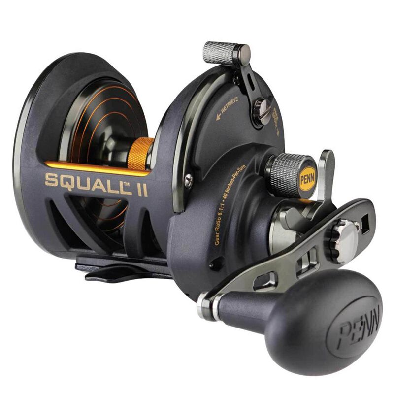 Squall II 25N Star Drag Left-Hand Conventional Reel