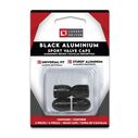 Black Aluminum Sport Valve Caps image number 0