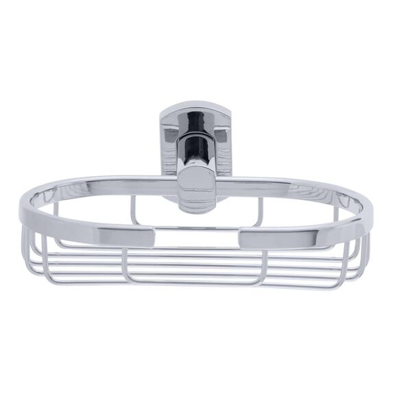 Miah Soap Basket Chrome image number 2