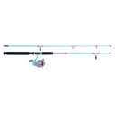 7' Ladies Saltwater Spinning Rod & Reel Combo, Medium Power image number 0