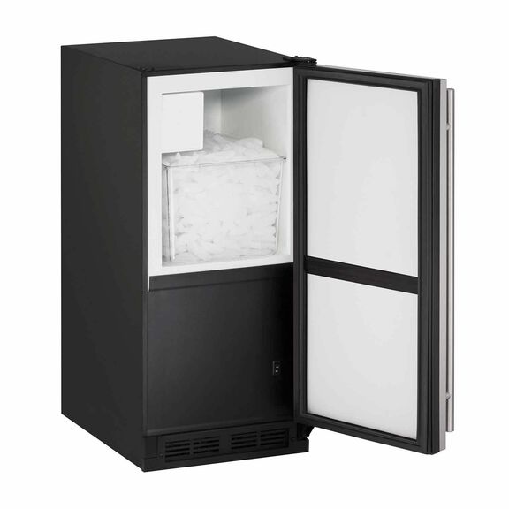 15" Stainless Crescent Ice Maker image number 1