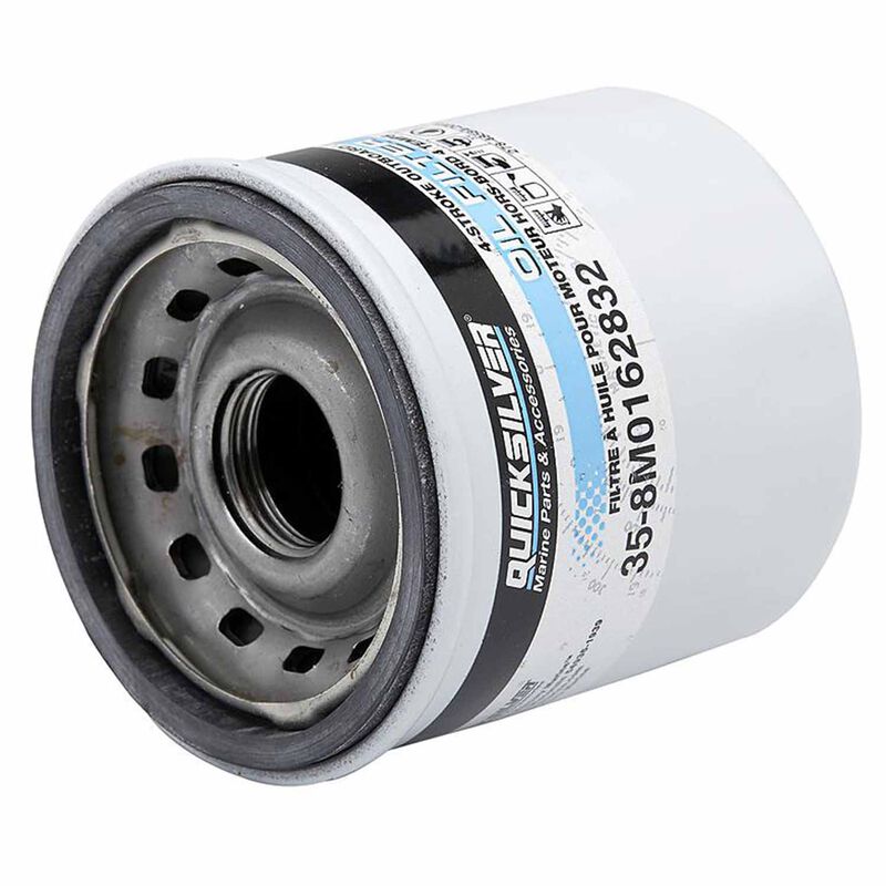 8M0162832 Oil Filter for Select Mercury 9.9-30 HP Outboards image number 1