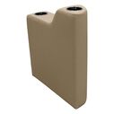Wise DLX3010-207 DLX Series Pontoon Right Radius Arm Rest - Neutral image number 3