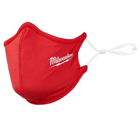 Red 2-Layer Face Mask, 1 Pack image number 0