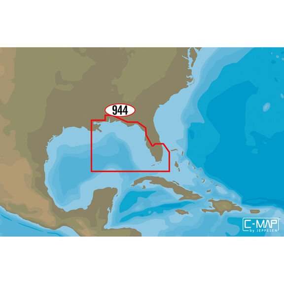 NA-D944 St. Lucie to New Orleans C-MAP 4D Chart microSD/SD Card image number 0