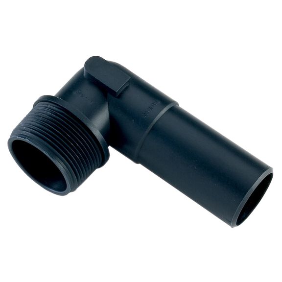 90&deg; Sanitation Hose Fitting, 1-1/2" MP Thread image number 0