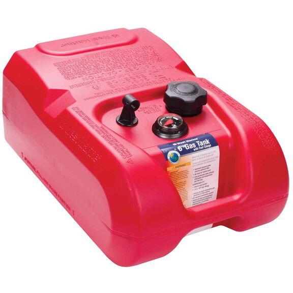 6 Gallon Low Permeation Above-Deck Fuel Tank image number 0