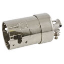 Hubbell Marine Locking Plug, 3P4W, 50A 125/250V, Stainless Steel image number 1