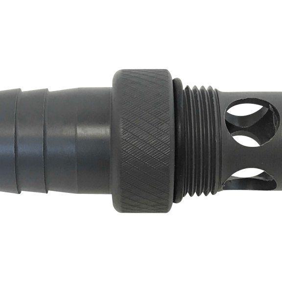 1" Barbed/Suction Stop Sac Valve Threads Fitting image number 0