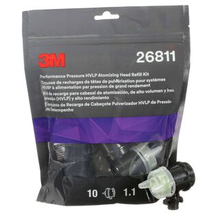 Performance Pressure HVLP 1.1 Atomizing Head Refill Kit
