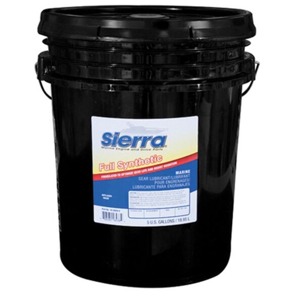 18-9680-5 Lower Unit Gear Lube Synthetic 5 Gallons image number 0