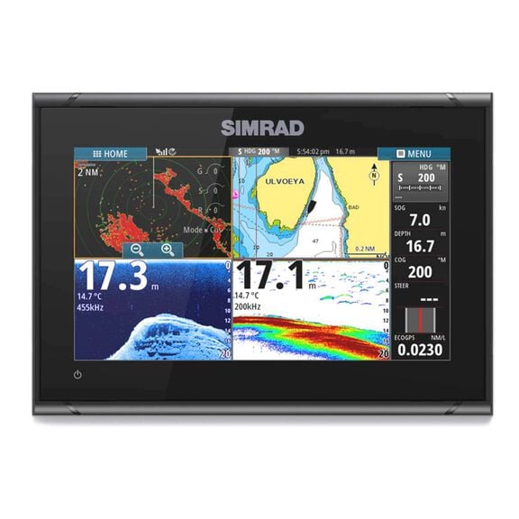 GO9 XSE Chartplotter Navigation Display with HDI Transducer image number 0