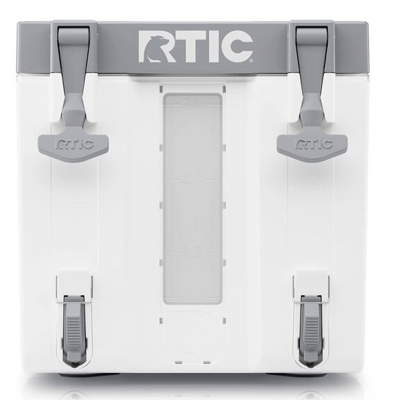 Halftime Water Cooler, 3 Gallon Hard-Sided Water Cooler, White image number 0