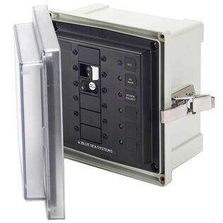 Enclosed ELCI Main Circuit Breaker Panel 30A 120V AC ELCI Main + 3 Blank Circuit Positions
