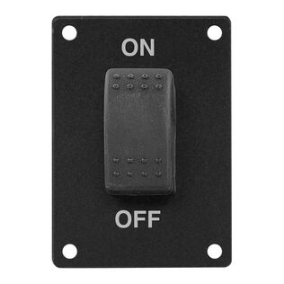 Rocker Switch Panel - Quick Click On/Off, 12V DC