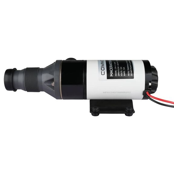 COMMODORE 12 GPM / 12V Macerator Pump &ndash; Quad-Blade Chopper, Self-Priming, 1-1/2" Inlet image number 1