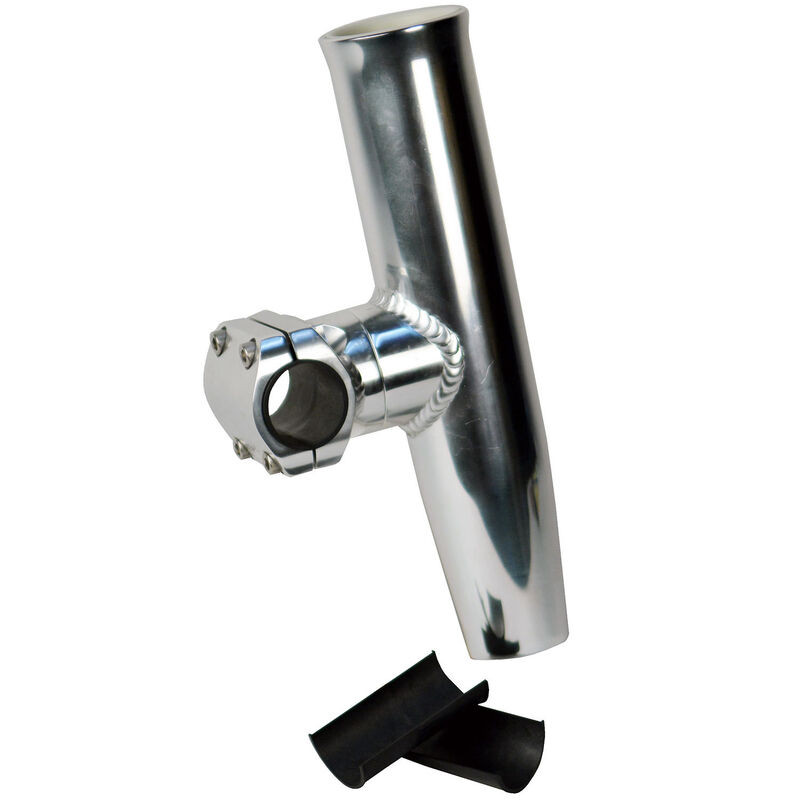 Aluminum Adjustable Rod Holder, Fits 7/8, 1, or 1-1/16 Measured Outside  Diameter