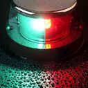 SEAFLO 01 Series Bi-Color Bow Mount Navigation Light Red/Green 12V image number 2
