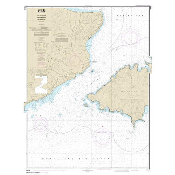 #16513 Unalaska Island Umnak Pass & Approaches image number 0