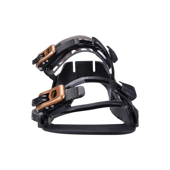 System Lowback Wakeboard Binding, 10/13, Black/Gold image number 2