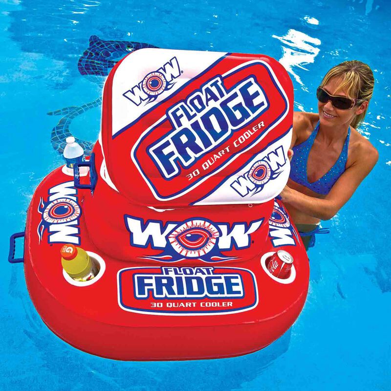 30-Can Float Fridge Inflatable Cooler image number 1