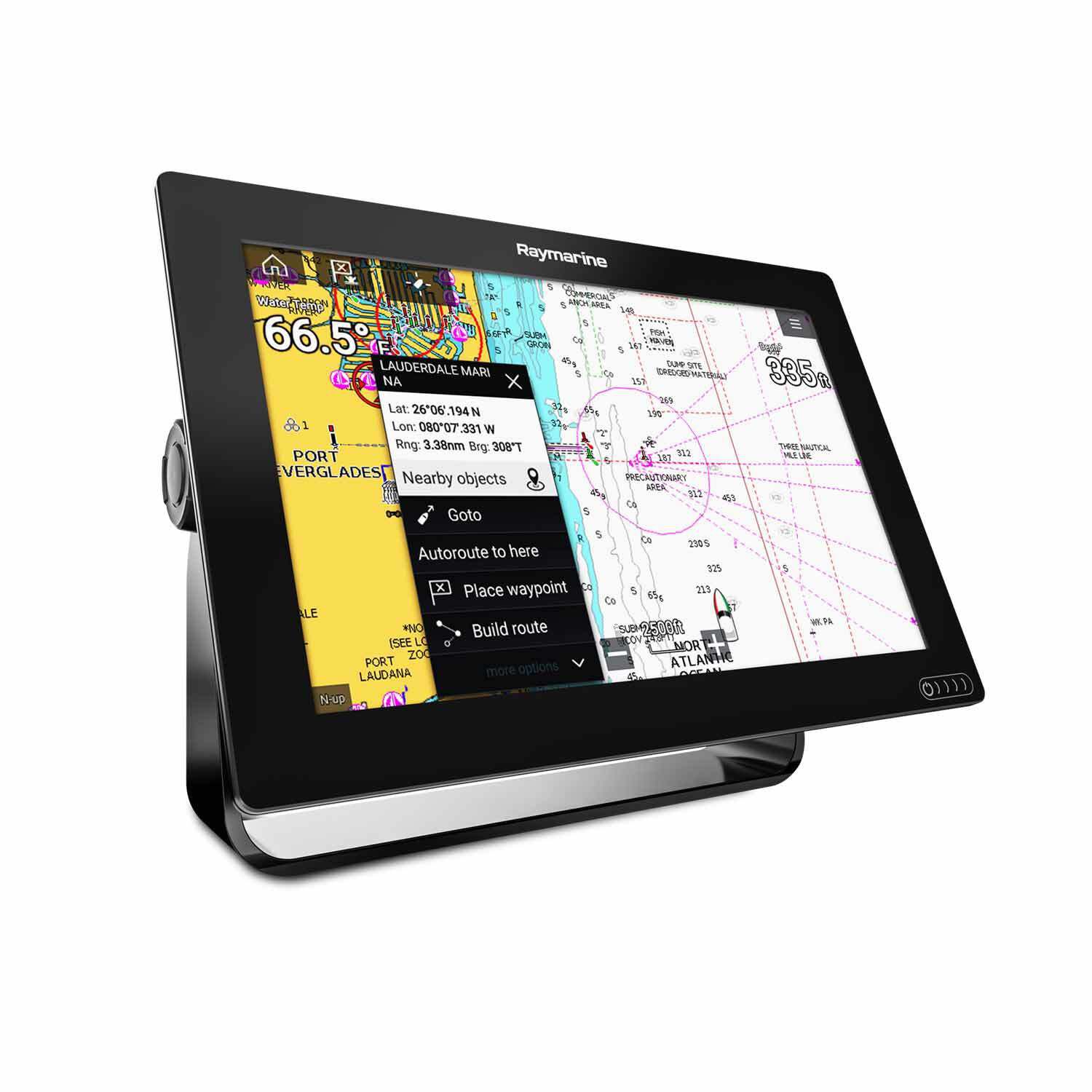 Raymarine Axiom+ 12 RV MFD Chartplotter with Navionics+ Chart