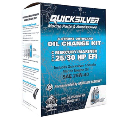 8M0081911 Oil Change Kit for 25/30 HP Engines