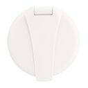 Trinidad Recessed Control Valve Cold Only, Warm White Cup & Lid, Chrome Trinidad Handle image number 4