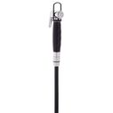 Recessed Shower Chrome Cup with Stainless Steel Lid, Hammer-Head Black Sprayer, 6' Black Rubber Hose image number 8